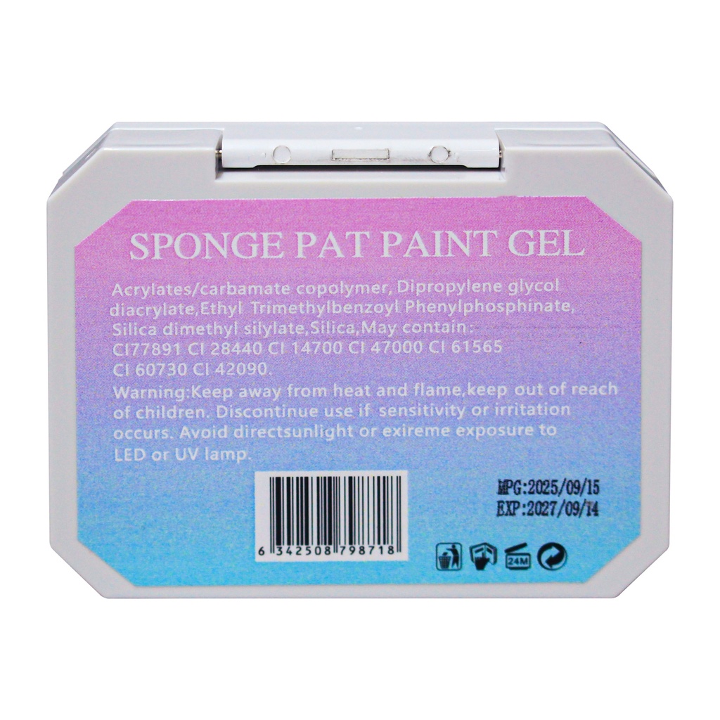 Sponge Pat Paint Gel (Ombre Gel)