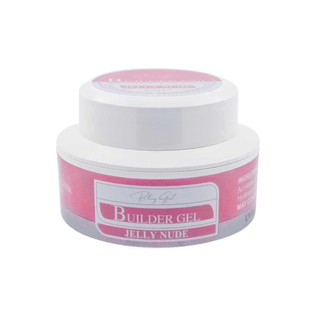 BLING GIRLBUILDER GEL JELLY NUDE QUICK BUILDING 15g[S2401P82]