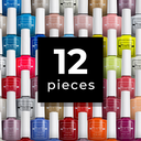 [BUY 6 GET 6 FREE] Bling Girl Colour Last Soak Off Gel Polish UV/LED Set 10ml*6Pieces [1228]